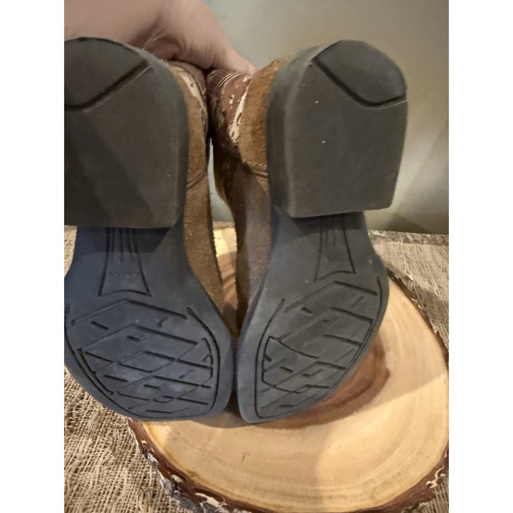 Ariat Kids Sport Patriot Western Boots Camo American Flag Brown Sz-11 - Picture 12 of 15